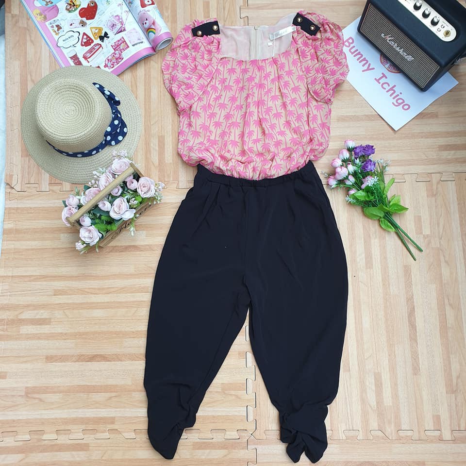 Duoy มือ 1 จั้มสูท แขนสั้น ขายาว sh1