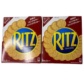 Ritz Crackers Original Size L 咸饼干 บิสกิตเค็ม รส ดั้งเดิม ขนาดกล่องใหญ่ 1SETCOMBO/จำนวน 2 กล่อง ราคาพิเศษ สินค้าพร้อมส่ง