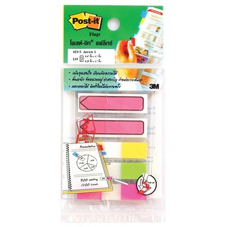 3M Post It  683-5 Arrow-1    5สี โพสต์-อิท แฟล็กซ์