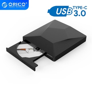 ORICO External USB 3.0 Optical Driver CD/DVD-ROM Combo DVD RW ROM Burner Writer Recorder for Desktop Laptop Windows Mac OS（XD007）