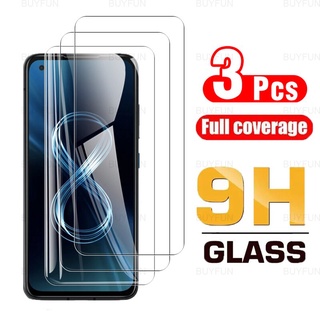 3Pcs Tempered Protective Glass For Asus Zenfone 8 5.9inch Full Cover Screen Protector For Asus Zenfone 8 Flip As us Zen fone 8