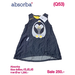 เดรส Absorba Size 6เดือน,1ปี,2ปี,3ปี