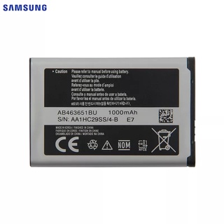 แบตเตอรี่สำหรับ Samsung J800 S3650 S7070 S5608 S3370 L700 S5628 C3222 B3410 F339 AB463651BU