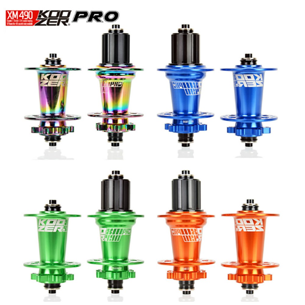 Koozer Xm490 Pro 32 Hole Hub 4 แบริ่ง Hubs อุปกรณ์เสริมจักรยานเสือภูเขา 9 x 100 มม./ 10 x 135 มม. /1