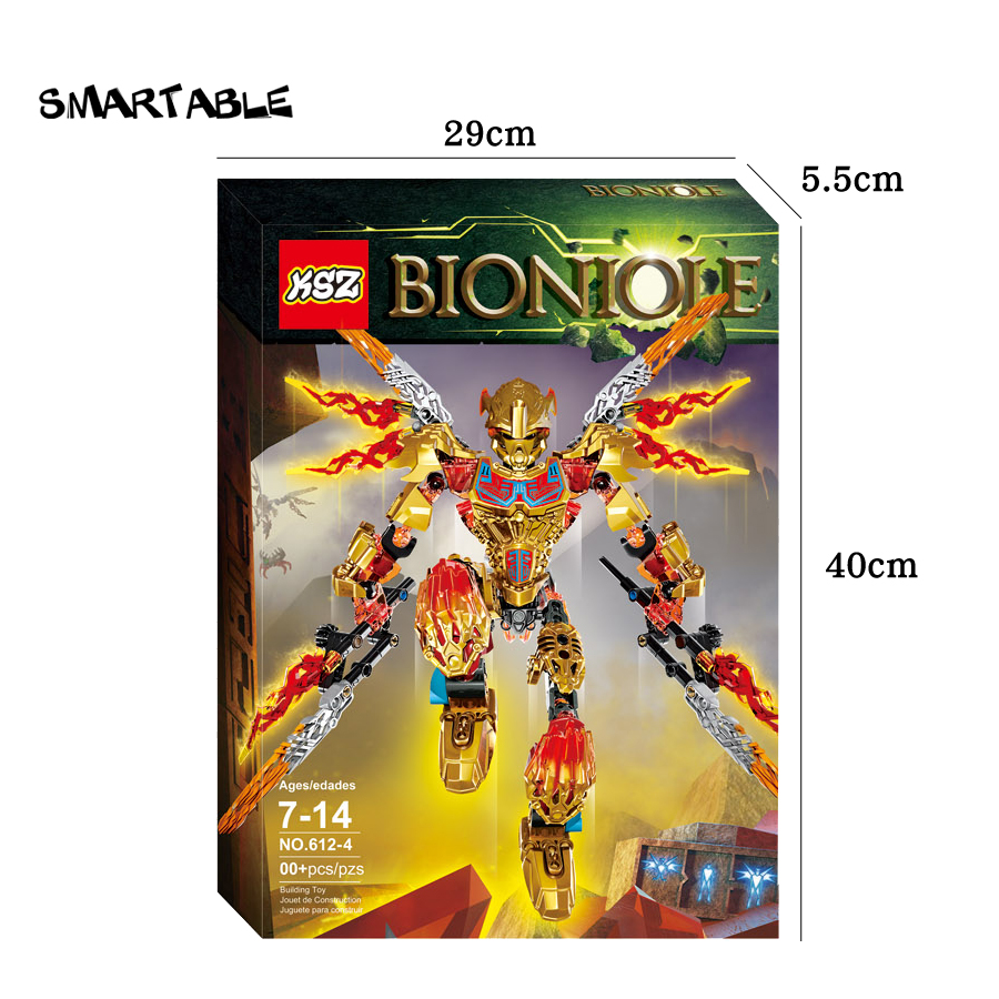 Smartable BIONICLE 209Pcs Tahu Ikir Action Figures Building Block Block ...