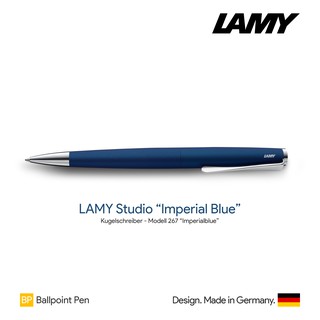Lamy Studio "Imperial Blue" Ballpoint Pen - ปากกาลูกลื่นลามี่สตูดิโอ สีอิมพีเรียลบลู