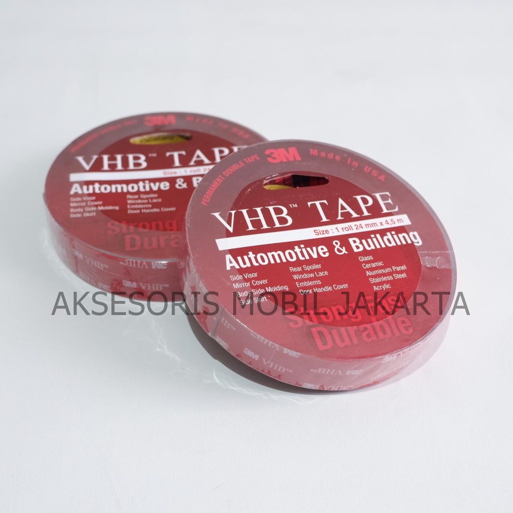 3M VHB DOUBLE TAPE ADHESIVE GLUE - ต้นฉบับขนาดใหญ่ 3M VHB REVERSE GLUE AKSMOBILJKT