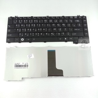 TOSHIBA คีย์บอร์ดโน๊ตบุ๊ค KEYBOARD L640 สีดำ