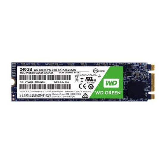 WD SSD GREEN 240GB M.2 2280 READ 540MB/S WRITE 405MB/S 3Y G3 *NEW*