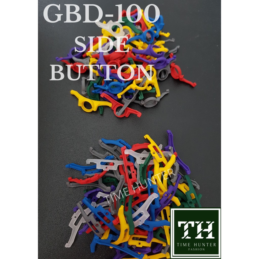 G-Shock GBD-100 ปุ่มด้านข้างเปลี่ยนชิ้นส่วนซ่อม Custom BNB Butang Sisi Jam Tangan (1 Pasang / 2 ชิ้น)
