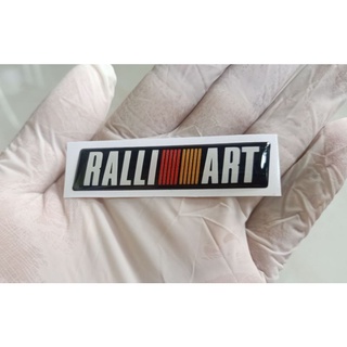 Ralliart สติกเกอร์นูน สําหรับติดตกแต่ง