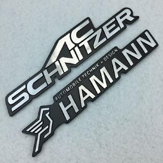 ป้ายโลโก้ตัวอักษร AC-SCHNITZER ดัดแปลง สําหรับรถยนต์ HAMANN