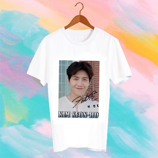 เสื้อยืดดารา เสื้อยืด Fanmade เสื้อแฟนเมด เสื้อยืดคำพูด เสื้อแฟนคลับ ศิลปินเกาหลี Kim Seon Ho คิมซอนโฮ KIMH15