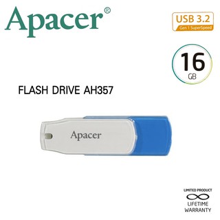 Apacer AH357 USB3.2 แฟลชไดร์ฟ 16GB (Apacer AP16GAH357U-1)