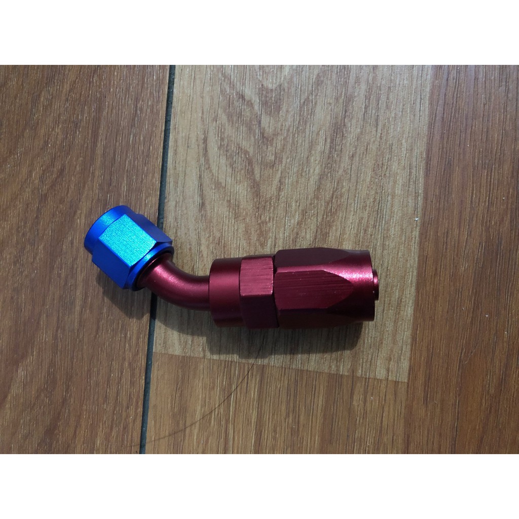 FITTING BRAIDED HOSE AN6 อลูมิเนียม 45 องศา