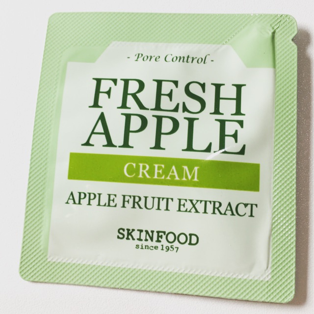 Tester skinfood fresh apple cream 1ml