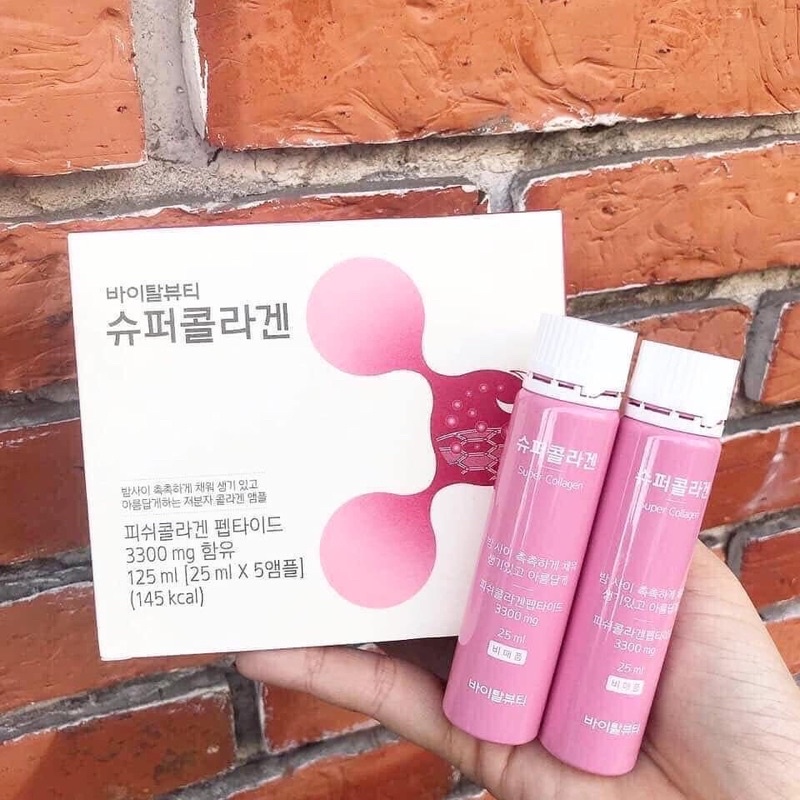 คอลลาเจน Hera Vital Beautie Super Collagen 3300mg. 25ml*5pcs.