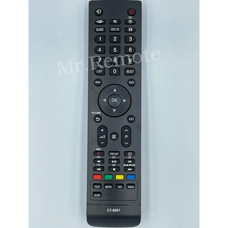 รีโมททีวี Toshiba รุ่น CT-8067 ใช้กับสมาร์ททีวี
