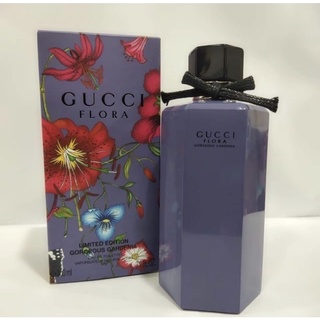 น้ำหอม Gucci Flora Gorgeous Gardenia Limited Lavender EDT 100 ml. *กล่องขาย* 【ของแท้ 100 % 】ส่งฟรี 📦🛵🚚📦🛵🚚