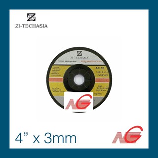 ใบเจียร์ ZI-TECHASIA 4" x 3mm AC60