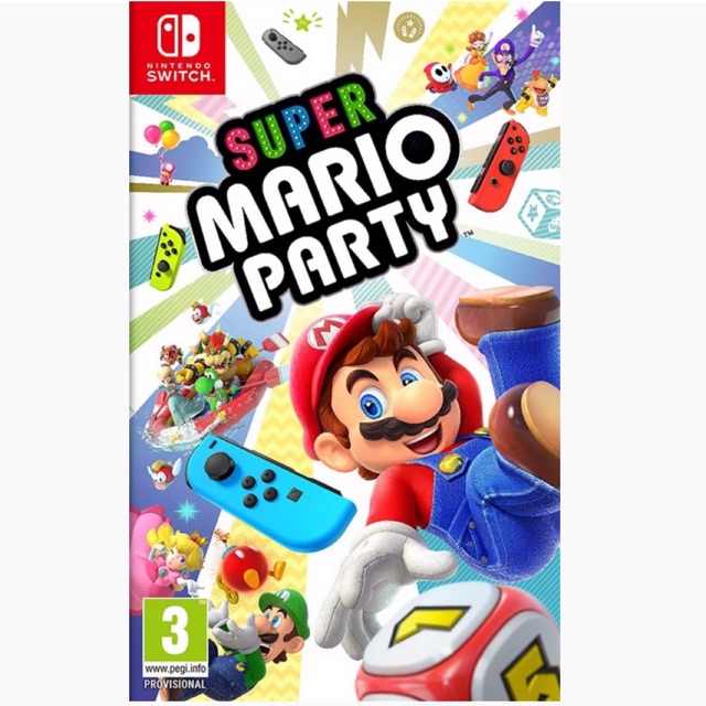 [Nintendo Switch]​ แผ่นเกมส์ SUPER MARIO​ PARTY ของใหม่ มือ1