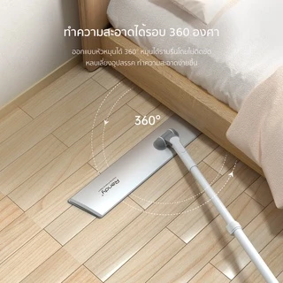 [1FREEเปลี่ยนผ้าตลอดชีวิต]RANDY ไม้ถูพื้นอลูมิเนียมอัลลอยด์ ขนาดใหญ่ 60CM รูปแบบใหม่2024 พร้อมดีไซน์ใหม่ล่าสุด