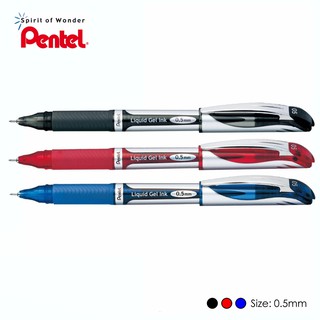 PENTEL ปากกาหมึกเจล เพนเทล รุ่น Energel Deluxe CAP BLN55 0.5mm