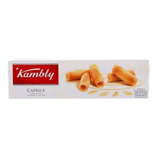 บิสกิตโรลอัลมอนด์ Kambly Caprice Biscuit 100g.