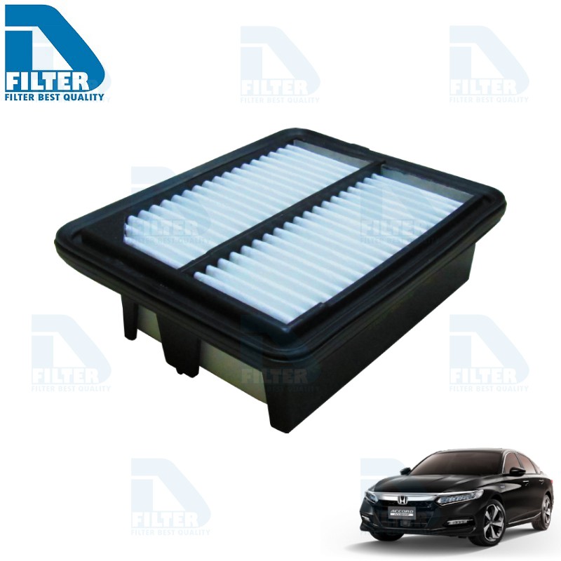 กรองอากาศ Honda ฮอนด้า Accord แอคคอร์ท G10 2019-2020 Hybrid By D Filter (ไส้กรองอากาศ) (A90250)