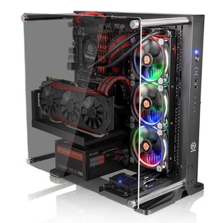 CASE (เคส) THERMALTAKE CORE P3 TEMPERED GLASS (CA-1G4-00M1WN-06) - BLACK