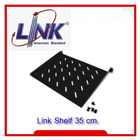 LINK CK-12350 Front Mount Shelf, Rack tray ถาดรองอุปกรณ์ขนาด 35 cm.