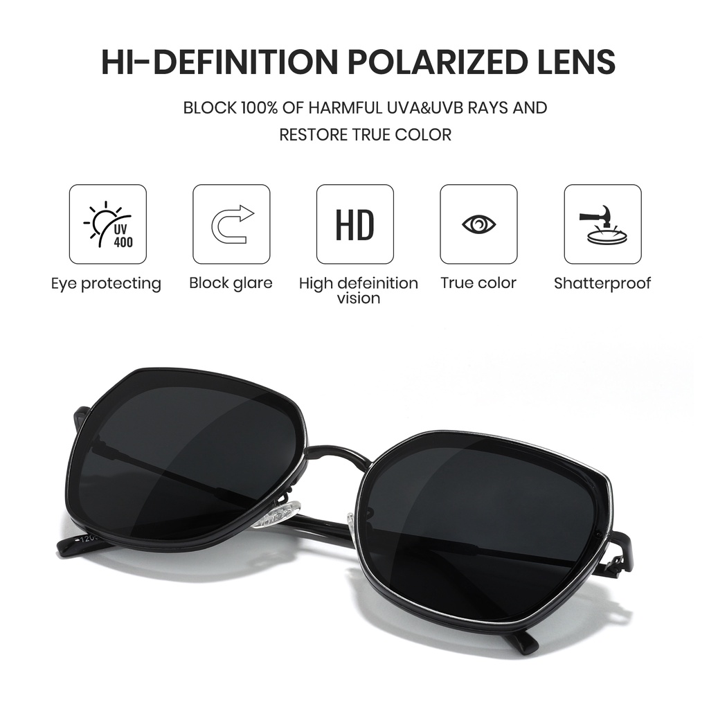 Cyxus แว่นตากันแดด Rx ป้องกันรังสีอัลตราไวโอเลต Customized Sunglasses