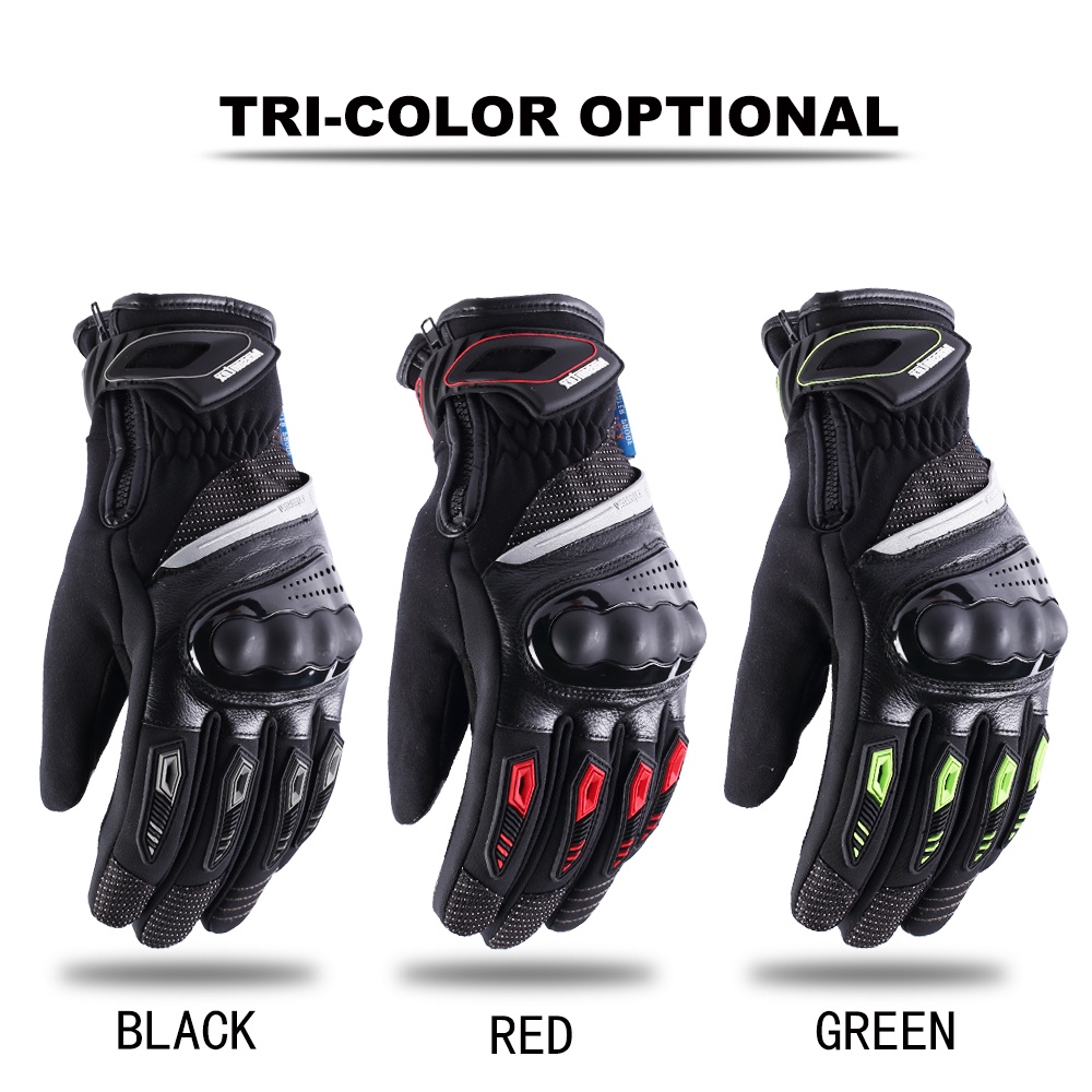 ปรับโฉม&MASONTEX Winter Motorcycle Gloves Thermal Waterproof Unisex