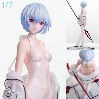 Figure ฟิกเกอร์ ASS Alleviate Studio EVA Neon Genesis Evangelion อีวานเกเลียน Rei Ayanami อายานามิ เรย์ 1/7 GK Statue