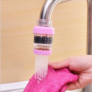 หัวต่อก๊อกน้ำ ก๊อกต่อหมุนได้ 360 องศา หัวกรองน้ำ **สีเขียว**