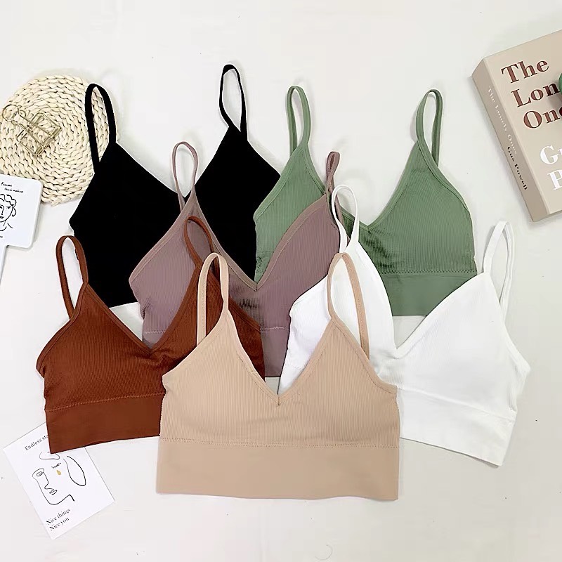 SGH0100  PU เสื้อในผู้หญิง สปอร์ตบราญี่ปุ่นสุดฮิต กระชับทรวงอก หลากสี