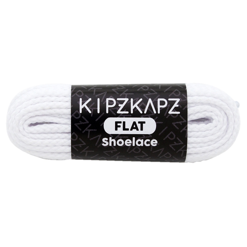 KIPZKAPZ FS42 White Mint - เชือกผูกรองเท้าแบน 6mm