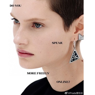 พรี Prada สร้อย​คอ 9290 earrings necklace เพชร​ ต่างหู​ สร้อย​ข้อ​มือ bracelets shokers