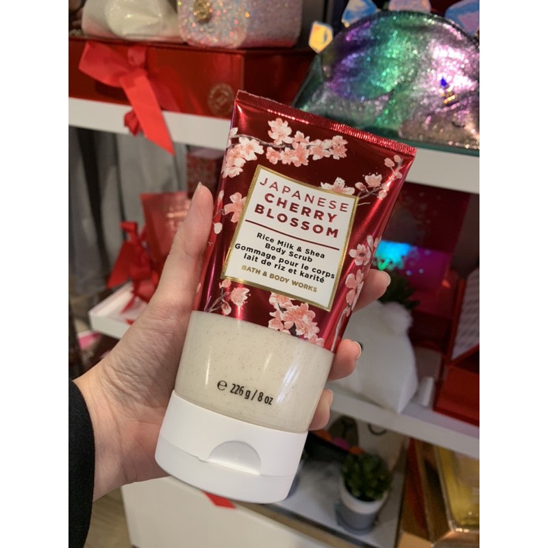 Bath and body works Body Scrub สครับขัดผิวกาย Jasmine Sandlewood A