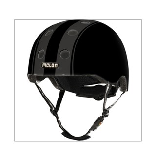 หมวกกันน๊อค Melon Helmet Decent Double Black