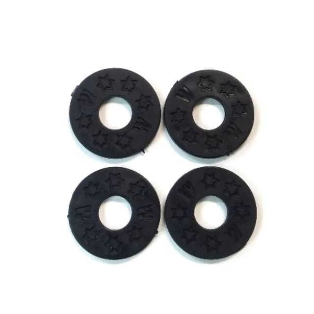 4 ชิ้น ยางกันสายสะพายกีต้าร์หลุด Guitar strap block