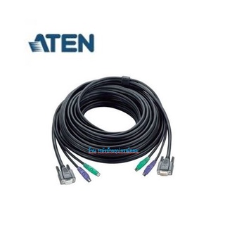 ATEN PS/2 KVM CABLE รุ่น2L-1020P/C ยาว20เมตร