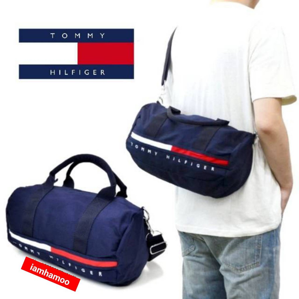 Tommy mini duffle discount bag