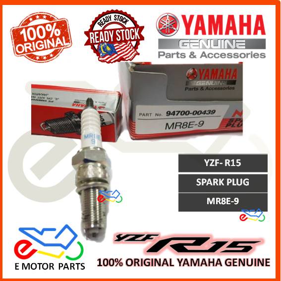 YAMAHA R15 SPARK PLUG YZF R15 YAMAHA - MR8E-9