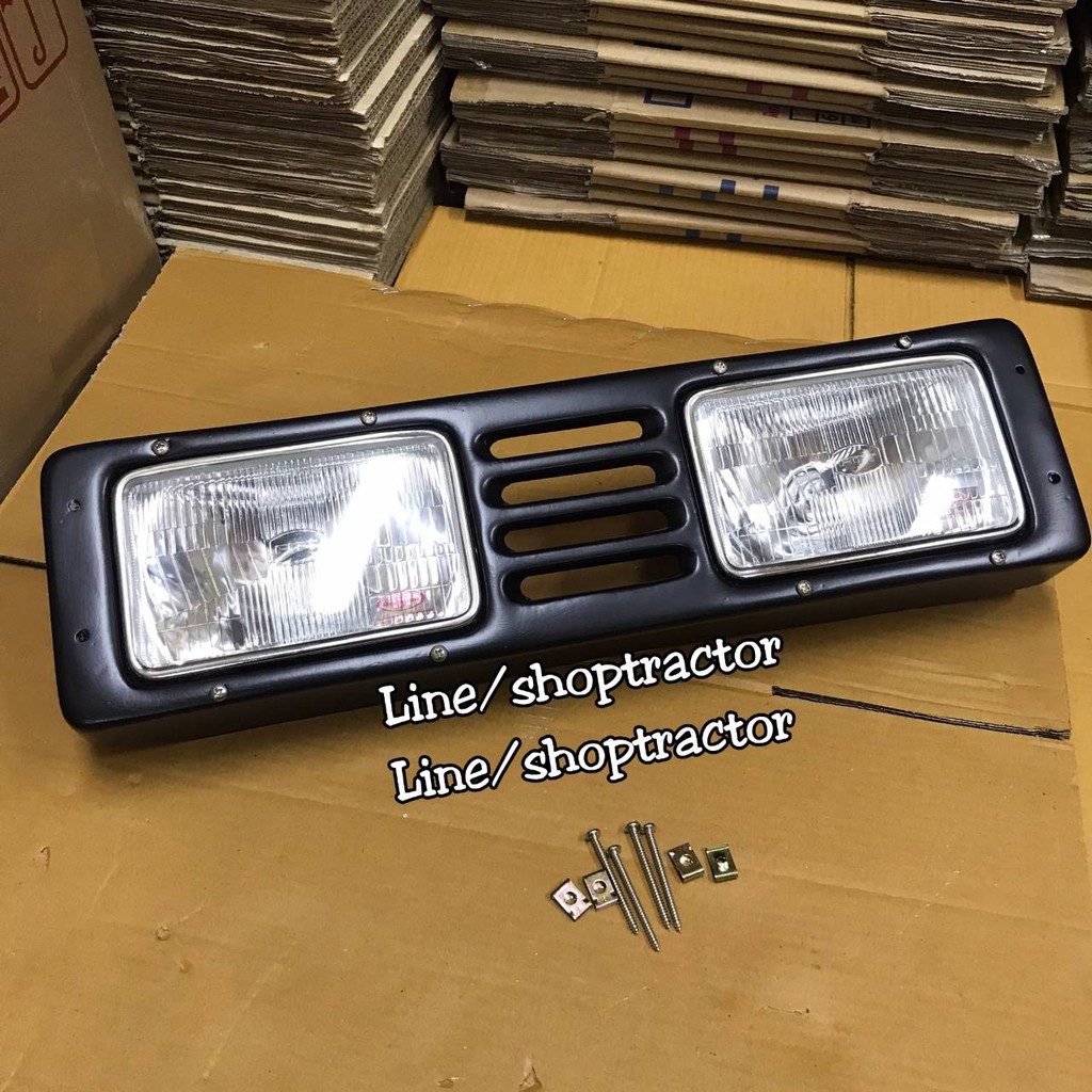 ชุดไฟหน้า F6640/F7740/F7840 ครบชุด ชุดไฟตาหน้า ไฟตา รถไถฟอร์ด นิวฮอลแลนด์ FORD New Holland (ไฟครบชุด