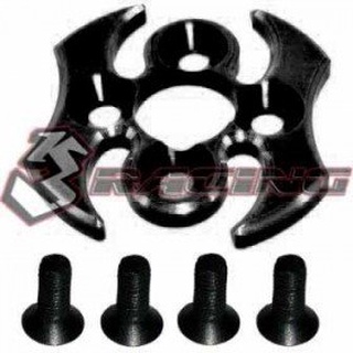 3Racing SAK-D305/V2/BK ALUMINUM SPUR GEAR COVER VER. 2 FOR SAKURA D3