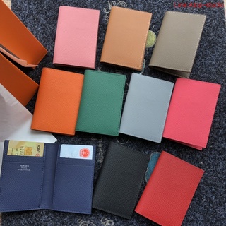 พรี Hermes MC2 Euclide epsom กระเป๋า​บัตร กระเป๋า​บัตรกระเป๋าสตางค์ หนังแท้size:10.5/7.5cm