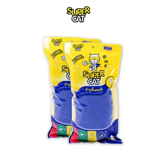 [แพ็คคู่] SUPERCAT อะไหล่ผ้าม็อบถูพื้น ขนาด 10 นิ้ว 300 กรัม