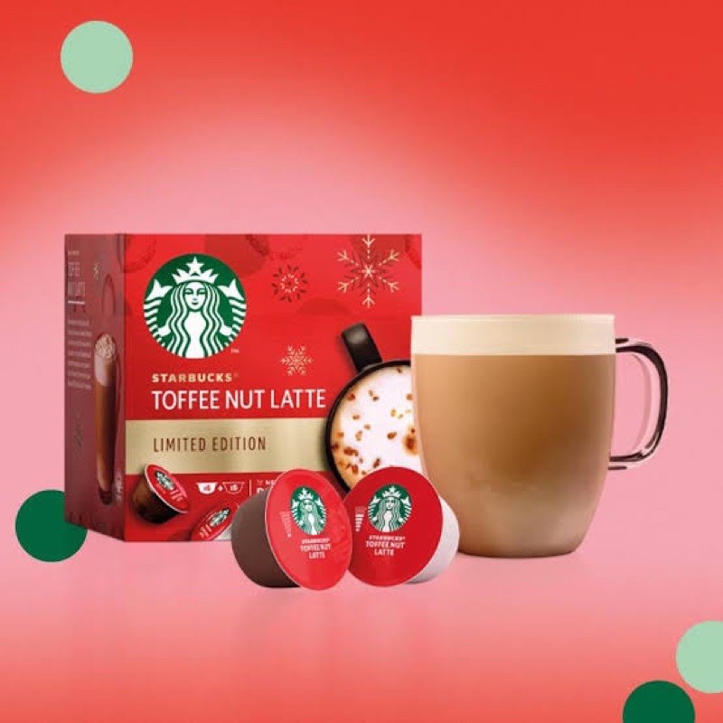 แบ่งขาย DOLCE GUSTO STARBUCKS TOFFEE NUT LATTE
