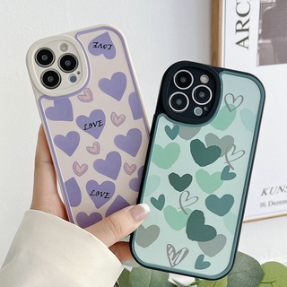 เคส iPhone 14 13 12 11 Pro Max X XR XS Max 8 7 6 6S + Plus SE 2020 Sense Luxury Protect Camera Love Soft Case